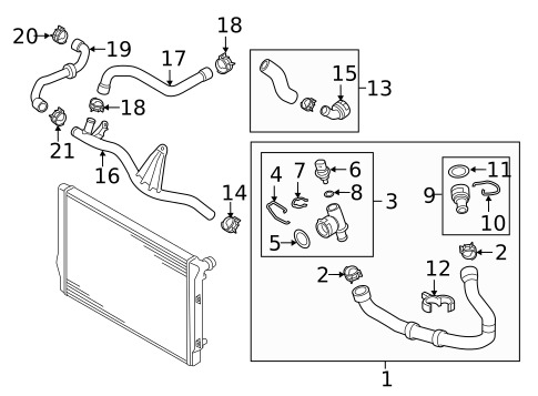 Turbo Charger for 2015 Volkswagen GTI #1