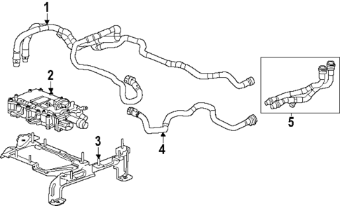 Hoses & Lines for 2025 Cadillac ESCALADE IQ #7