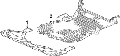 Splash Shields for 2023 Honda Pilot #0