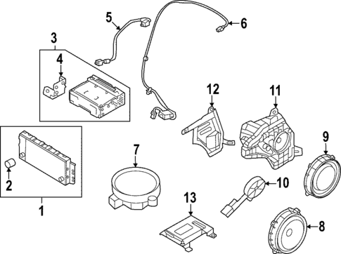 Sound System for 2023 Kia Sportage #0