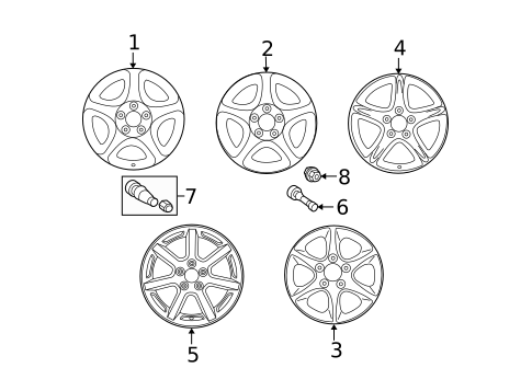 Wheels for 2003 Lexus GS300 #0