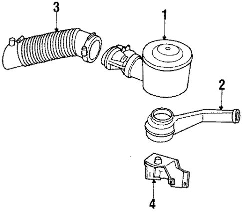 Air Intake for 1988 Buick Regal #0