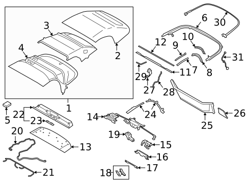Convertible Top for 2020 BMW Z4 #0