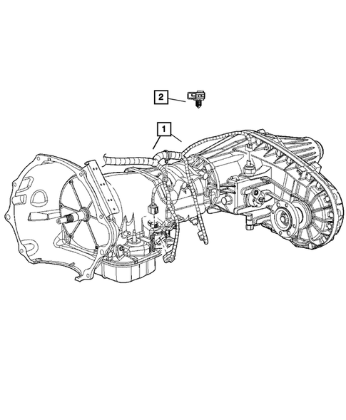 Wiring-Powertrain for 2011 Ram 3500 #3