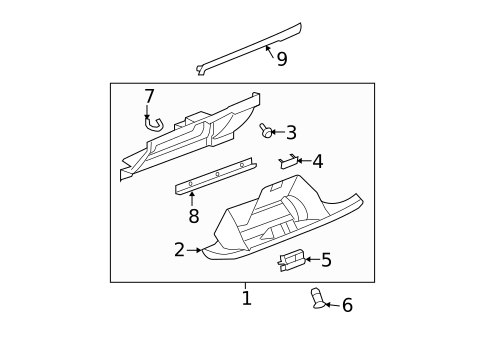 Instrument Panel for 2011 Cadillac Escalade #1
