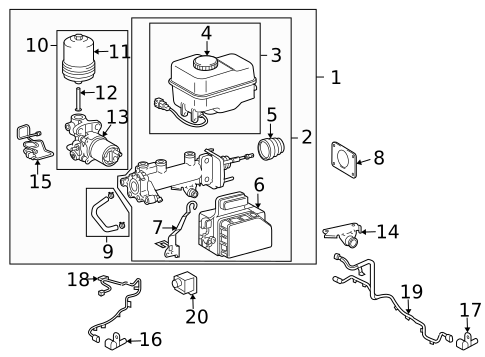 Hydraulic System for 2009 Lexus LX570 #0