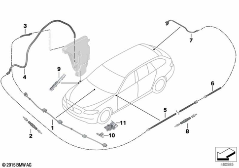 Windshield Wiper Syst / Head Lamp Cleaning for 2014 BMW 535dX #6