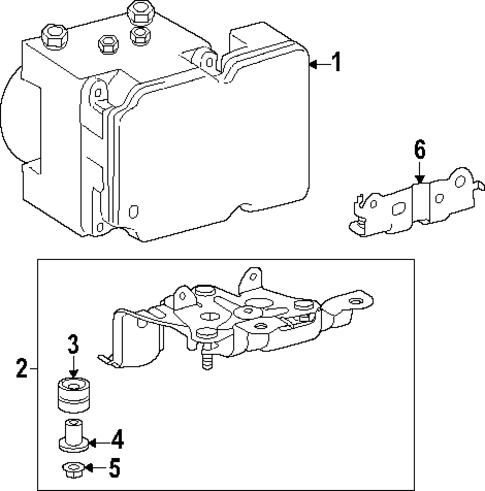 ABS Components for 2024 Toyota Tundra #0