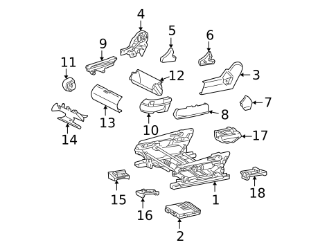 Power Seats for 2005 Mercedes-Benz S600 #0