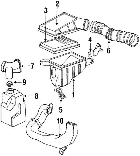 Air Inlet for 1985 Honda Civic #0