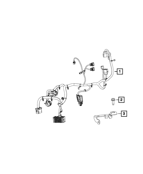 Wiring-Powertrain for 2017 Chrysler 200 #3