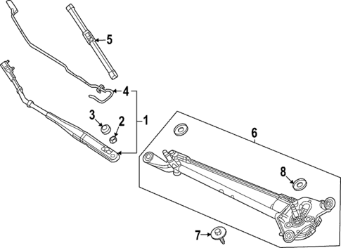 Wipers for 2022 Honda Civic #4
