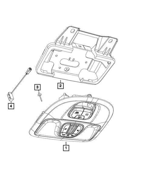 Consoles for 2015 Fiat 500L #2