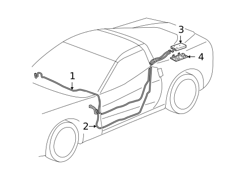 Antenna & Radio for 2013 Chevrolet Corvette #1