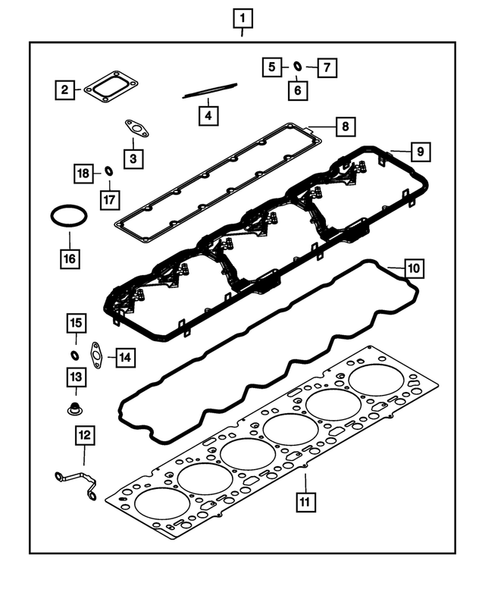 Engine Identification, Service Engines & Engine Service Kits for 2009 Dodge Ram 2500 #0