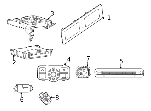 Controls for 2021 Mercedes-Benz GLE350 #1