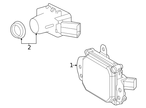 Electrical Components for 2025 Toyota Sienna #1