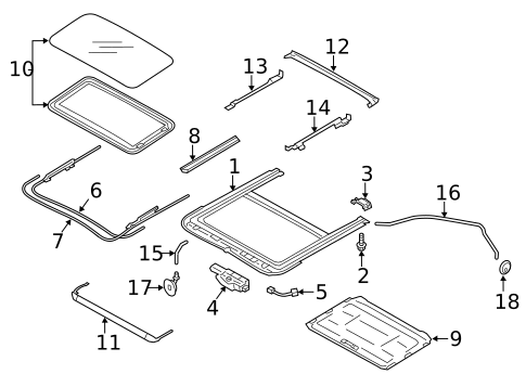 Sunroof for 2017 Subaru Impreza #0