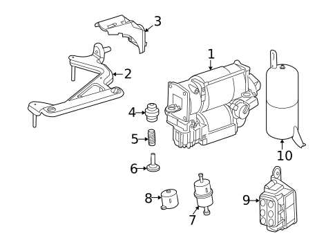 Ride Control Components for 2013 Mercedes-Benz E400 #0