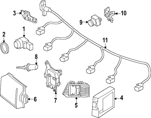 Lane Departure Warning for 2023 Mercedes-Benz EQS 450 SUV #3