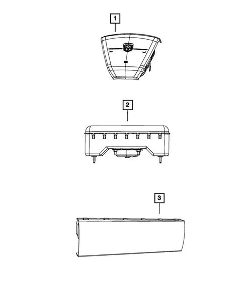 Air Bags for 2014 Dodge Journey #2
