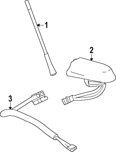 Antenna & Radio for 2024 Chevrolet Trax #0