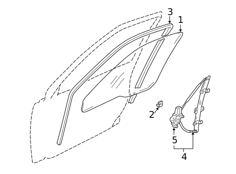 Front Door for 2004 Suzuki XL-7 #0