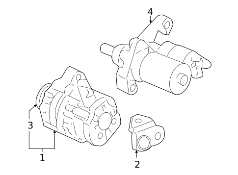 Alternator for 2005 Honda Odyssey #1