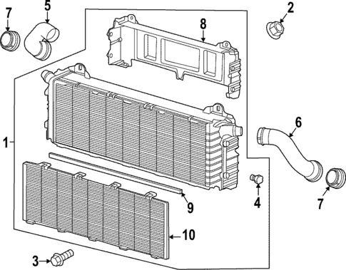 Radiator & Components for 2023 Porsche 911 #1