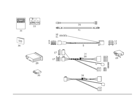 Communication and Navigation System (Cns) for 2001 Mercedes-Benz ML430 #1