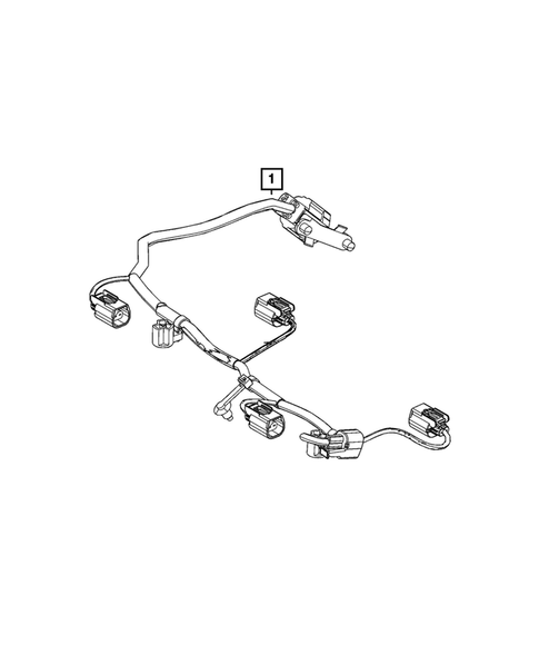 Wiring, Powertrain for 2021 Jeep Grand Cherokee L #4