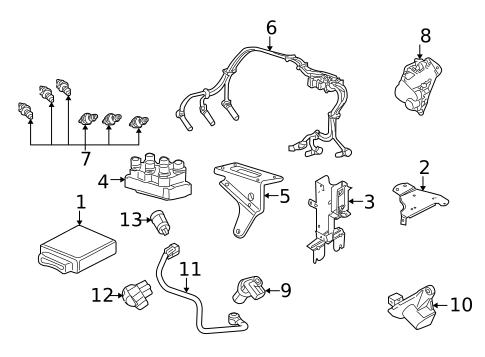 Ignition System for 2007 Ford Mustang #4