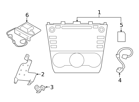 Navigation System for 2015 Subaru XV Crosstrek #0