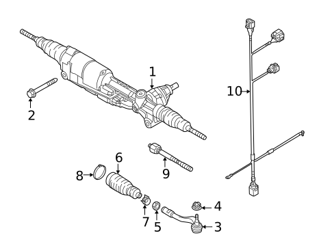 Steering Gear & Linkage for 2012 Audi A7 Quattro #0