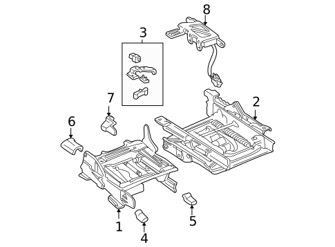 Tracks & Components for 2010 Ford Crown Victoria #1