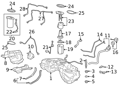 Senders for 2018 Lexus GS F #0
