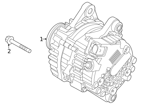 Alternator for 2025 Kia Sorento #1
