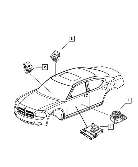 Switches for 2011 Chrysler 300 #1
