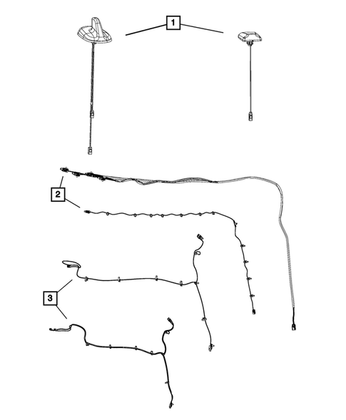 Radio, Antenna, Speakers, DVD, and Video systems for 2018 Ram 2500 #3