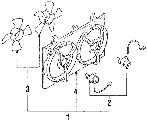 Condenser, Compressor & Lines for 1990 Nissan Stanza #2