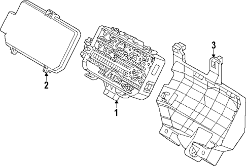 Fuse & Relay for 2022 Volvo XC40 Recharge #4