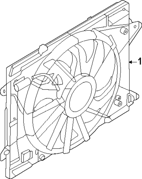 Cooling Fan for 2025 Lincoln Nautilus #0