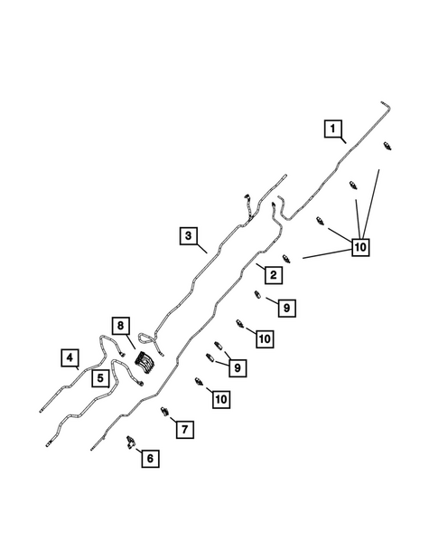 Fuel Lines and Tubes for 2025 Ram 3500 #2