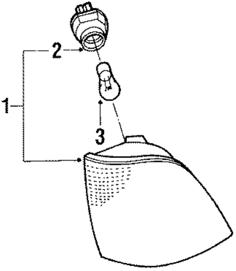 Park Lamps for 1989 BMW 735iL #0