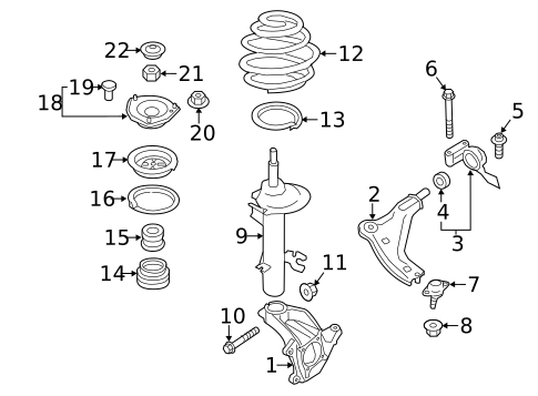 Suspension Components for 2015 Mini Cooper Paceman #0