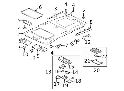 Sunroof for 2007 Mitsubishi Outlander #1