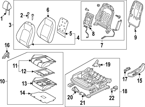 Heated Seats for 2021 Hyundai Elantra #2