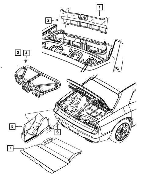 Carpets, Floor Mats, Load Floor, and Silencers for 2020 Dodge Challenger #2