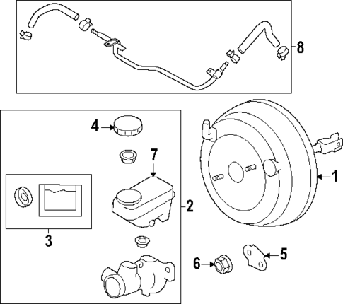 Hydraulic System for 2022 Subaru WRX #1