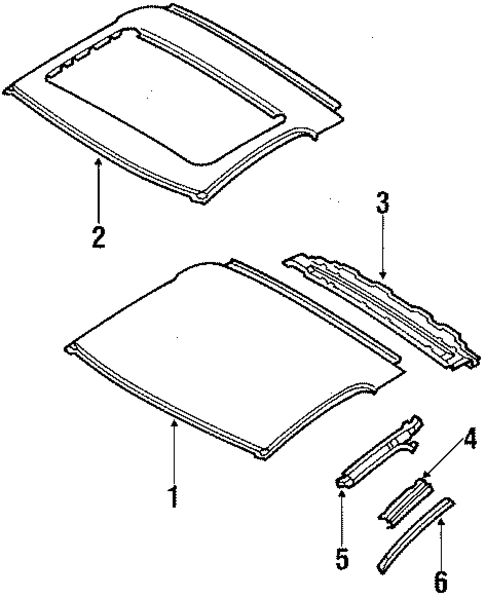 Roof for 1989 Mazda RX-7 #0